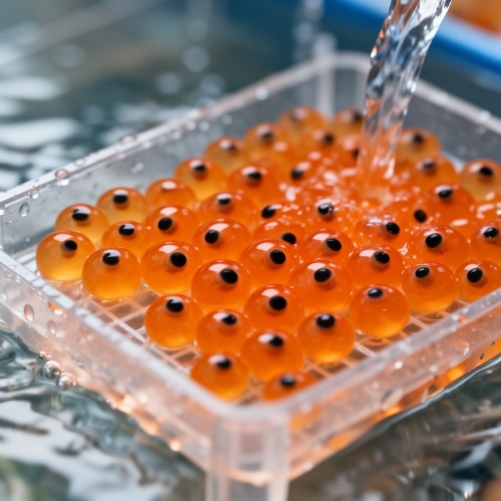 Fertilized Salmon Eggs